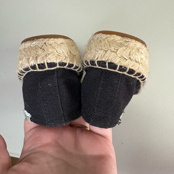 Soludos Cheers Beaded Espadrilles | Black Smoking Slippers | Size 9 - Picture 12 of 13